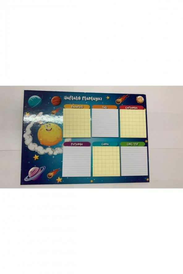Notyaz Başarı Haftalık Planlayıcı Set ürün görseli 1
