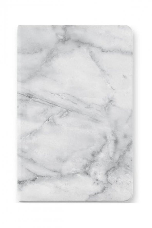 Pape A6 Sert Kapak Black Marble Defter -18015 ürün görseli 1