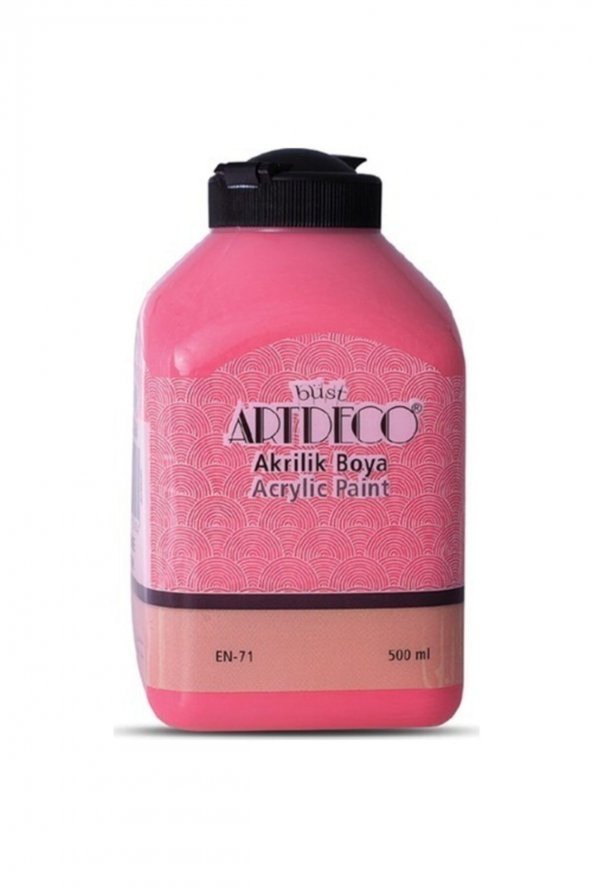 Akrilik Ahşap Boyası 500 ml 3604 Pembe ürün görseli 1