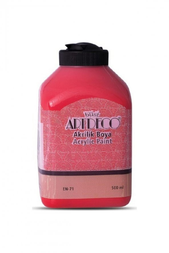 Artdeco Akrilik Ahşap Boyası 500 Ml 3616 Kırmızı ürün görseli 1