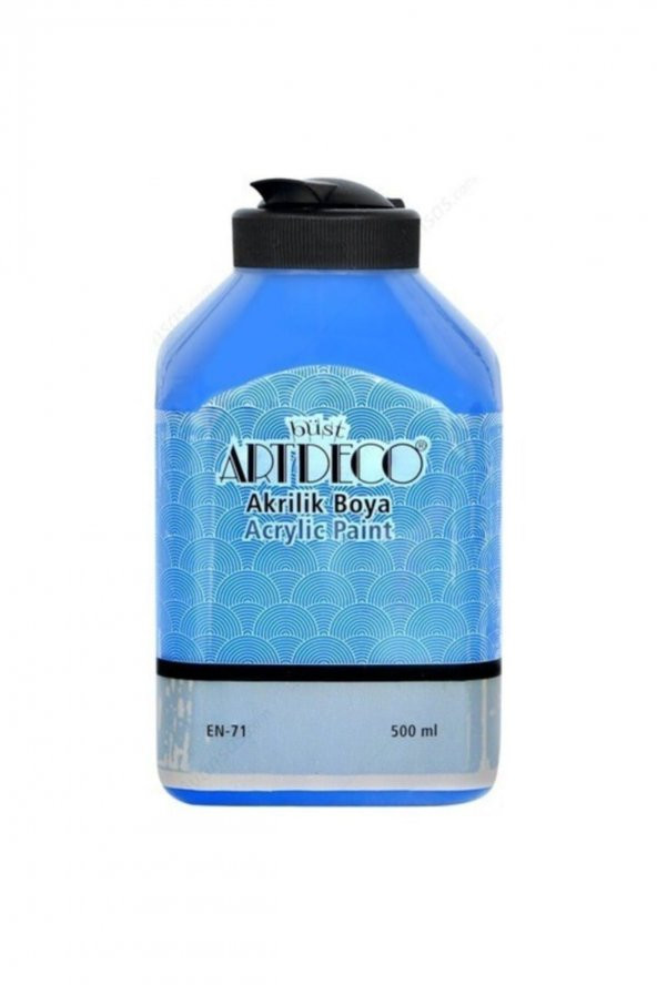 Artdeco Akrilik Boya 500 ml Mavi 234309 ürün görseli 1