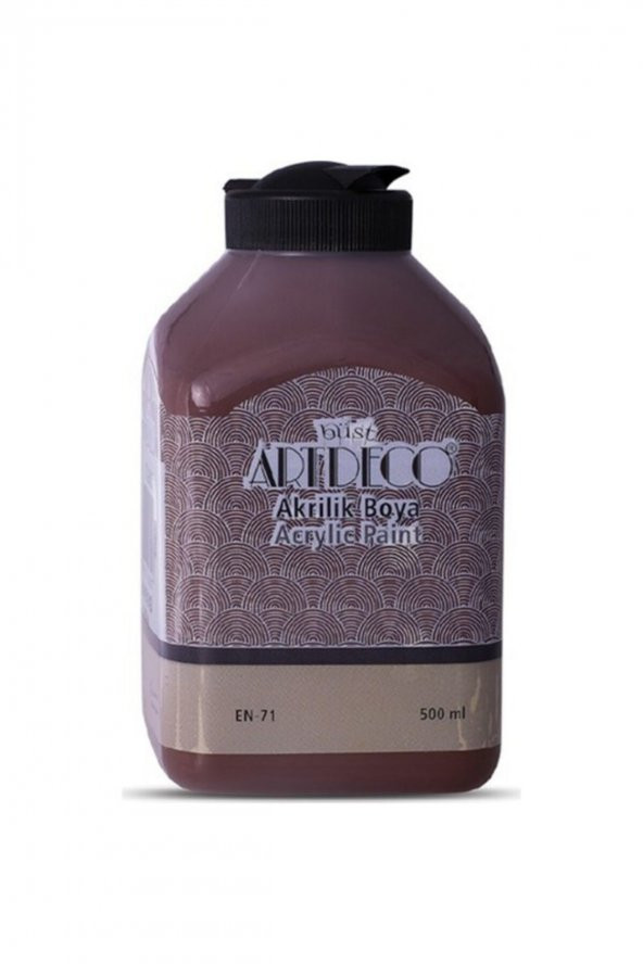 Artdeco Akrilik Boya 500 ml. 3615 KAHVERENGİ ürün görseli 1