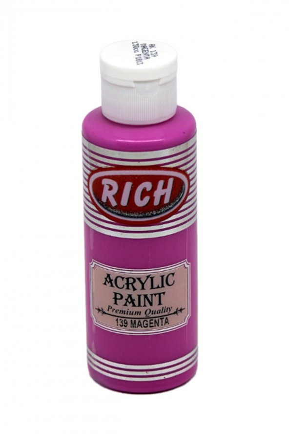Rich 130ml Akrilik Boya No139 Magenta ürün görseli 1