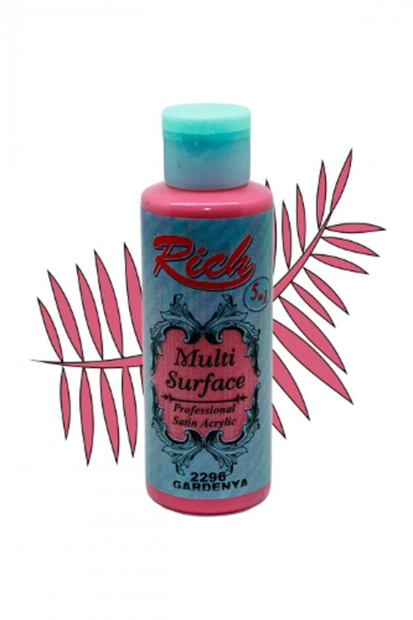 Rich Multi Surface Akrilik Boya 130 cc. 2296 GARDENYA ürün görseli 1