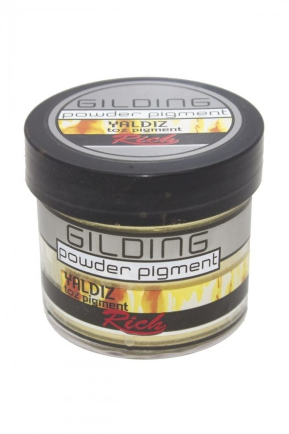 Rich Gilding Powder Yaldız Toz Pigment 60 cc Royal Altın ürün görseli 1