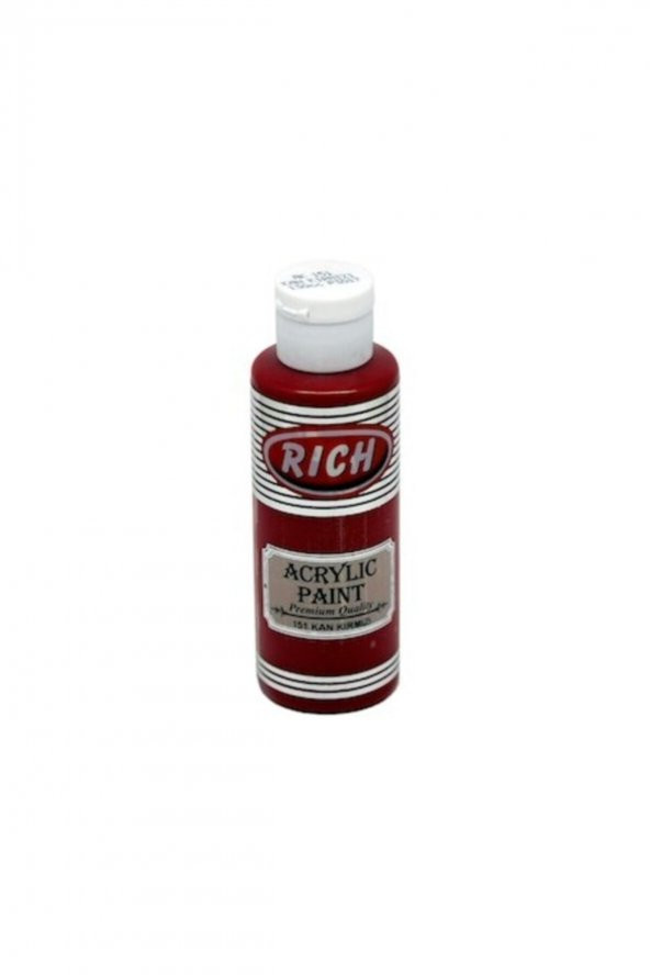 Rich Master Acrylic Kan Kırmızı 120 Cc Akrilik Boya 151 ürün görseli 1