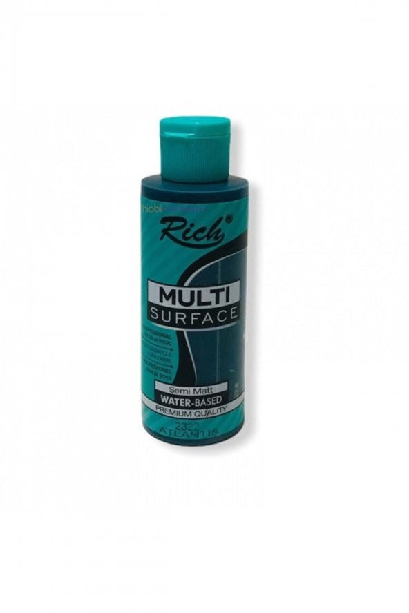 Rich Multi Surface Her Yüzey Için Akrilik Boya 120 cc - Atlantis 2322 ürün görseli 1