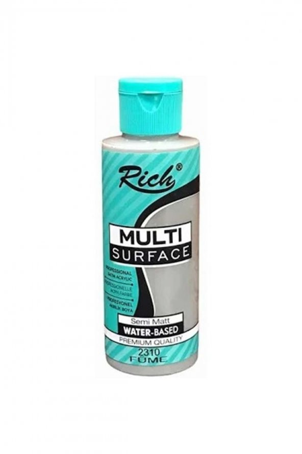 Rich Multi Surface Her Yüzey Için Akrilik Boya 120 cc - Füme 2310 ürün görseli 1