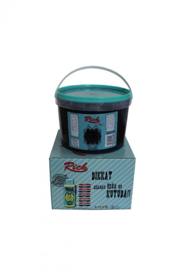 Rich Multi Surface Her Yüzey Için Akrilik Boya 2500cc 2238 Siyah ürün görseli 1
