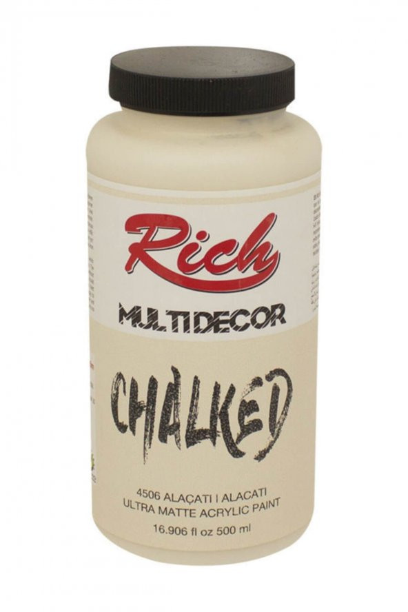 Rich Multi Decor Chalked Akrilik Boya 500 cc. 4506 ALAÇATI ürün görseli 1