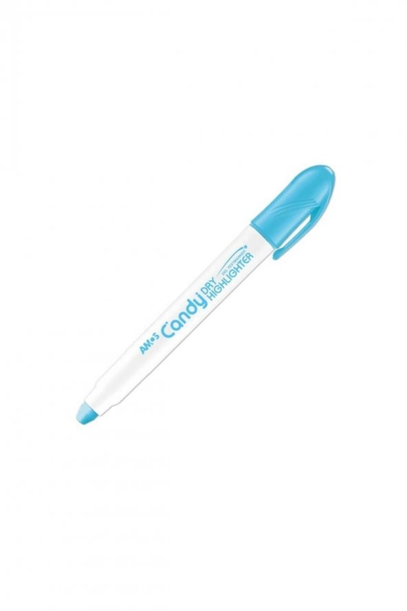 AMOS DRY HİGHLİGHTER FOSFORLU JEL KALEM PASTEL MAVİ ürün görseli 1