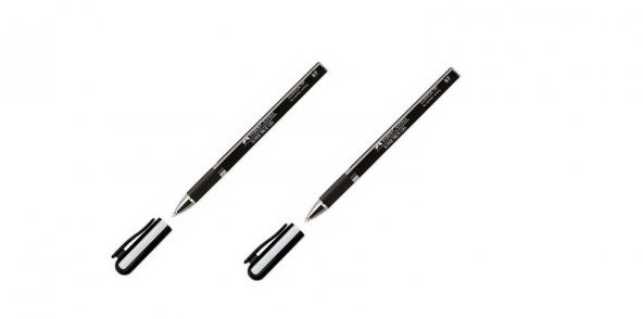 Faber-castell Super True Gel Jel Kalem 0,7mm Siyah 2 Adet ürün görseli 1