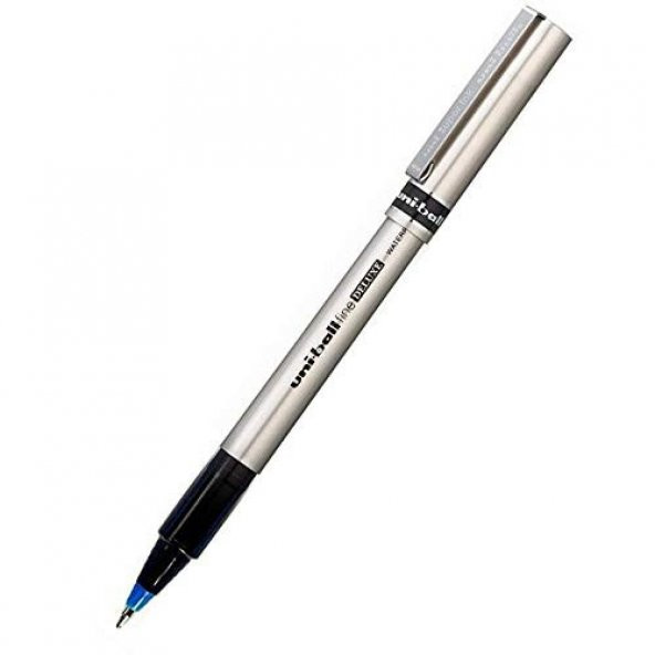 Uni-Ball Ub-177 Fine Deluxe 0.7 Roller Kalem Mavi ürün görseli 1