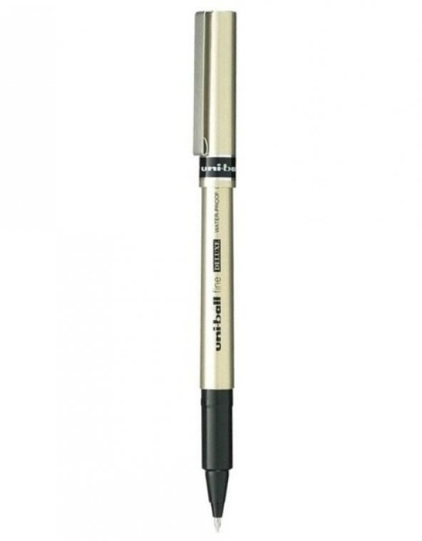 Uni-Ball Ub-177 Fine Deluxe 0.7 Roller Kalem Siyah ürün görseli 1