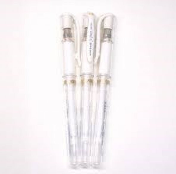 Uni-ball UM-153 Signo Beyaz Roller Kalem 1 mm (3 adet) ürün görseli 1