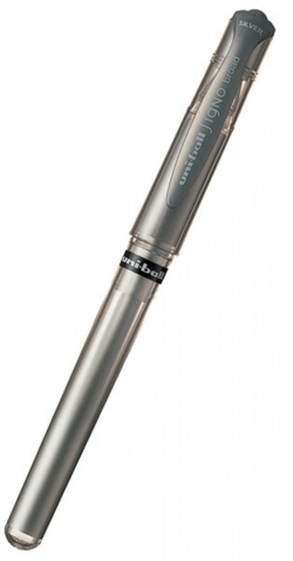 Uni-Ball Um-153 Signo Broad 1.0 İmza Kalemi Gümüş ürün görseli 1