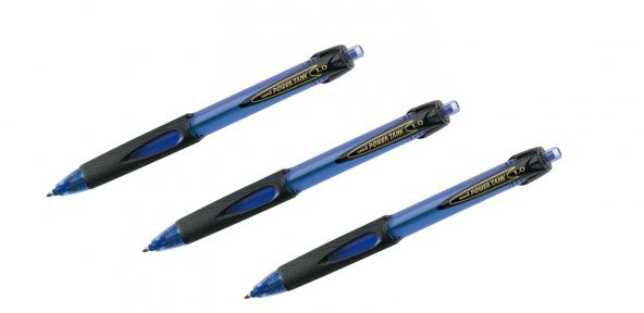 Uni-ball Sn-220 Power Tank Basmalı Tükenmez Kalem 1.0 (mavi) 3 Adet ürün görseli 1