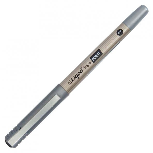Liqeo Super Point Roller Kalem Siyah 0.7 mm ürün görseli 1