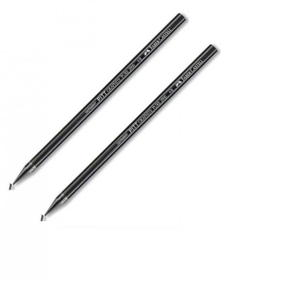 Faber-Castell 117300 Monochrome 2900 Kalem 6B 2 adet ürün görseli 1
