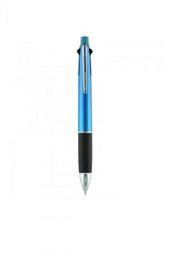 Uni Jetstream 4&1 Multi Fonksiyonlu Kalem Light Blue - Resim 2