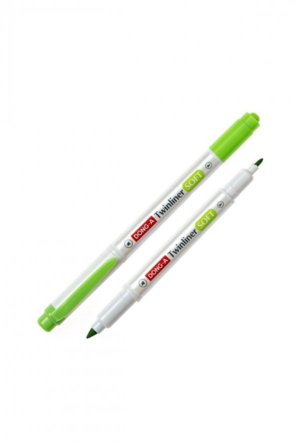 Dong-A Twinliner Soft Fosforlu Kalem Çimen Yeşili No:41 ürün görseli 1