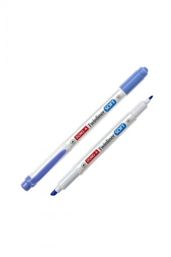 Dong-A Twinliner Soft Fosforlu Kalem Mor No:20 ürün görseli 1