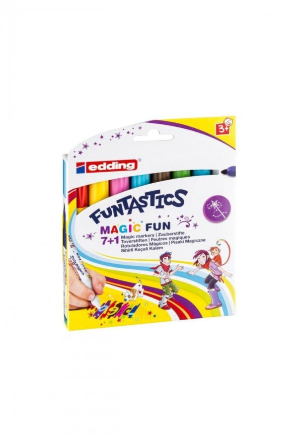 Edding Funtastics Sihirli Kalem 8li Set ürün görseli 1