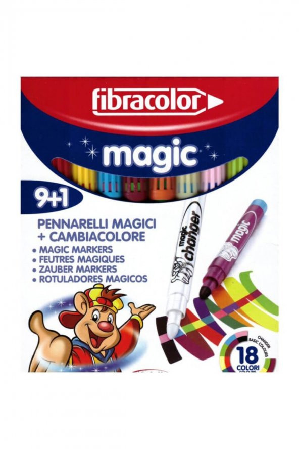 Fibracolor Magic Pen 9+1 Renk 10540 ürün görseli 1
