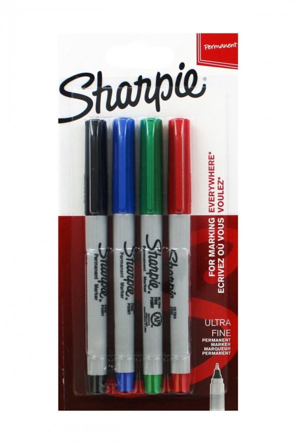 Sharpie Ultra Fine 4lü Standard Renkler ürün görseli 1