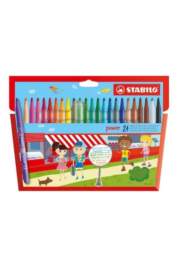 Stabilo 280 Power Keçeli Kalem 24lü Paket ürün görseli 1