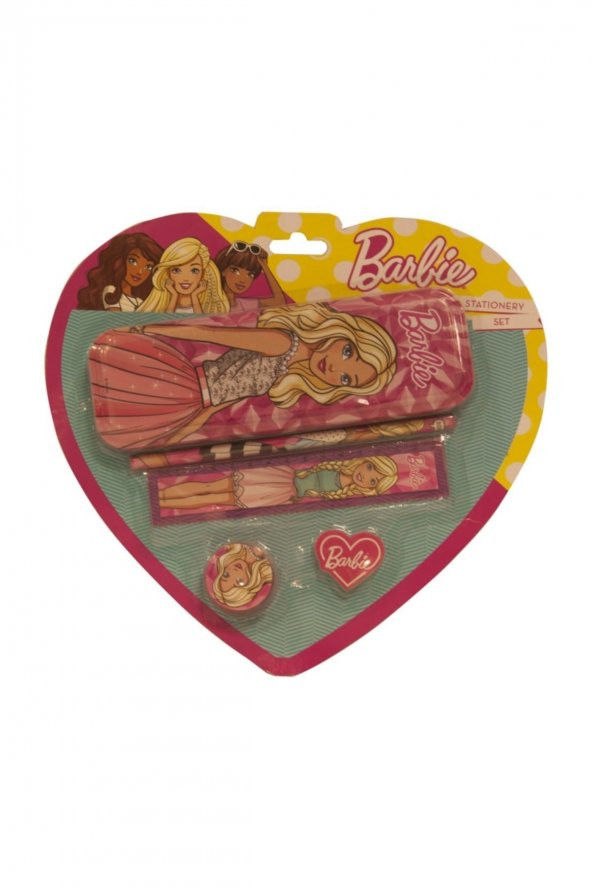 Barbie Kırtasiye Seti 5 Parça B-3765a 9008210 ürün görseli 1