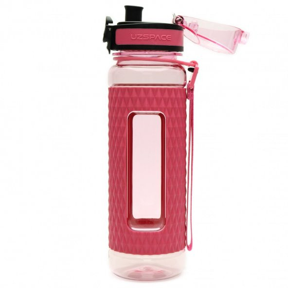 Uzspace 520 Ml Tritan Matara Plum Red - Resim 2