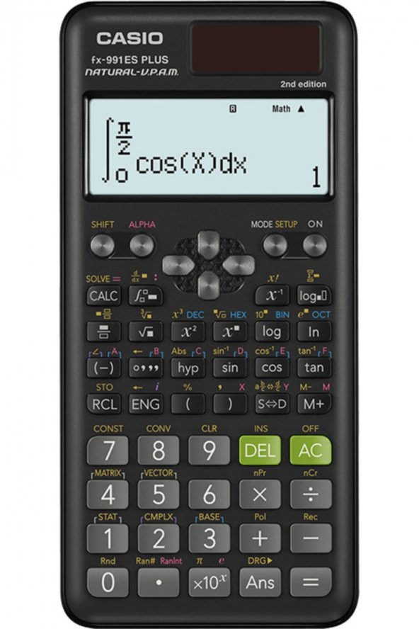 Casio Fx-991es Plus 2. Versiyon Bilimsel Fonksiyonlu Hesap Makinesi ürün görseli 1