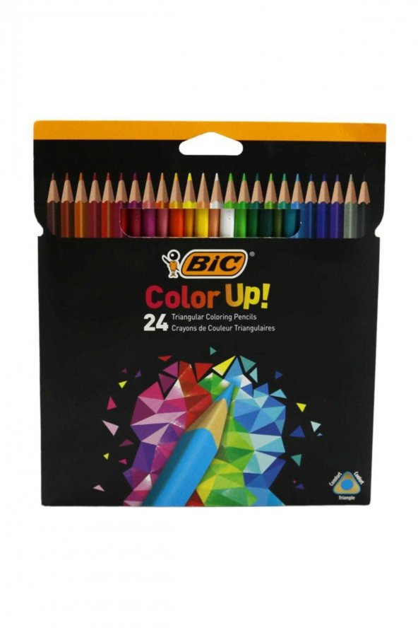 Bic Color Up 24lü Kuru Boya Kalemi ürün görseli 1