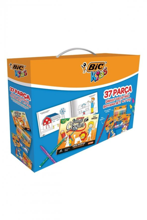 Bic 37 Parça Dikkat Geliştirici Boyama Seti ürün görseli 1
