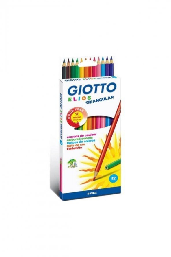 Giotto 275800 Elıps 12 Renk Kuru Boya ürün görseli 1