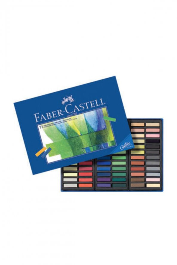 Faber Castell Creative Studio Mini Toz Pastel Boya (Soft) 72 Renk Yarım Boy (5175128272) ürün görseli 1