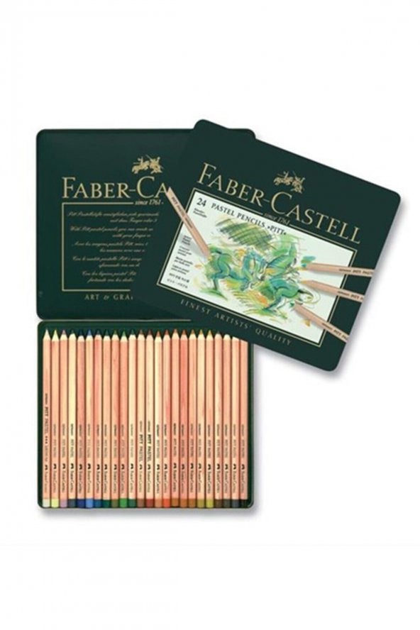 Faber Pıtt 24 Renk Pastel Boya 112124 ürün görseli 1