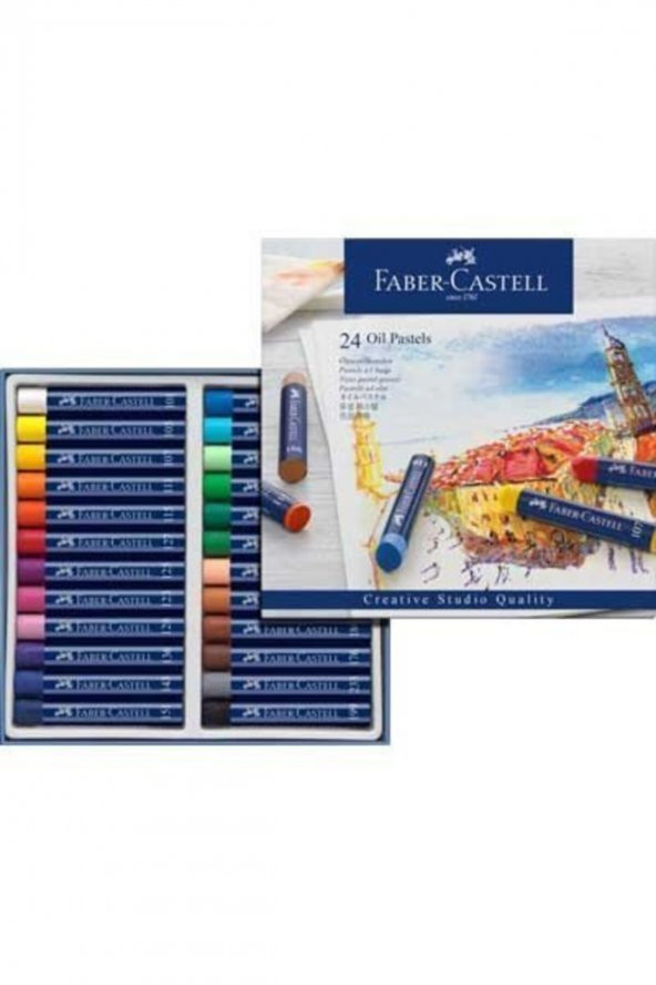 Faber-Castell Goldfaber Creative Studio Yağlı Pastel Boya 24 Renk 5176127024000 ürün görseli 1