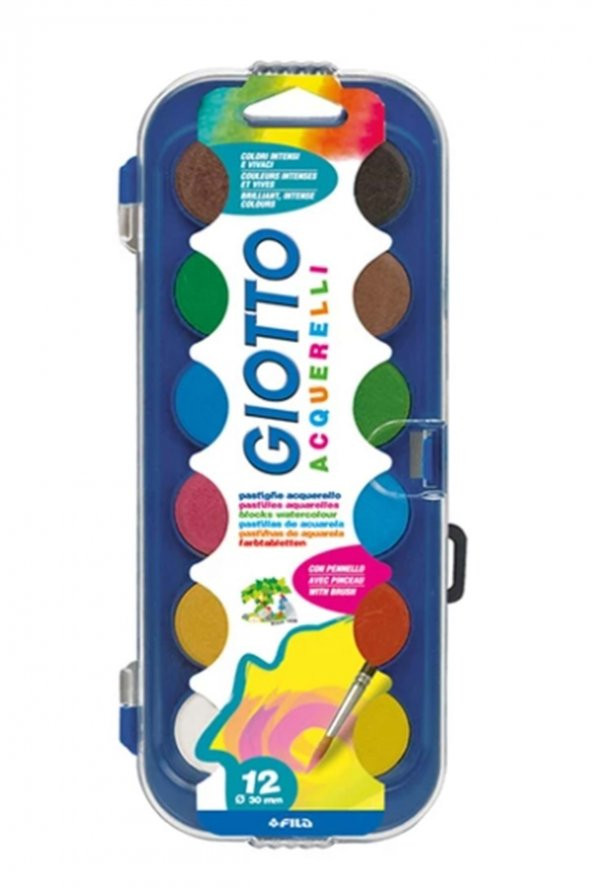 Giotto Suluboya 30 Mm 12Li ürün görseli 1