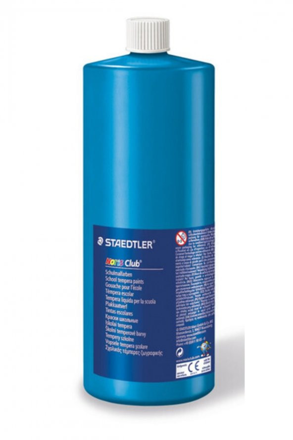 Staedtler Tempera Boya 1000ml Prusya Mavi ürün görseli 1