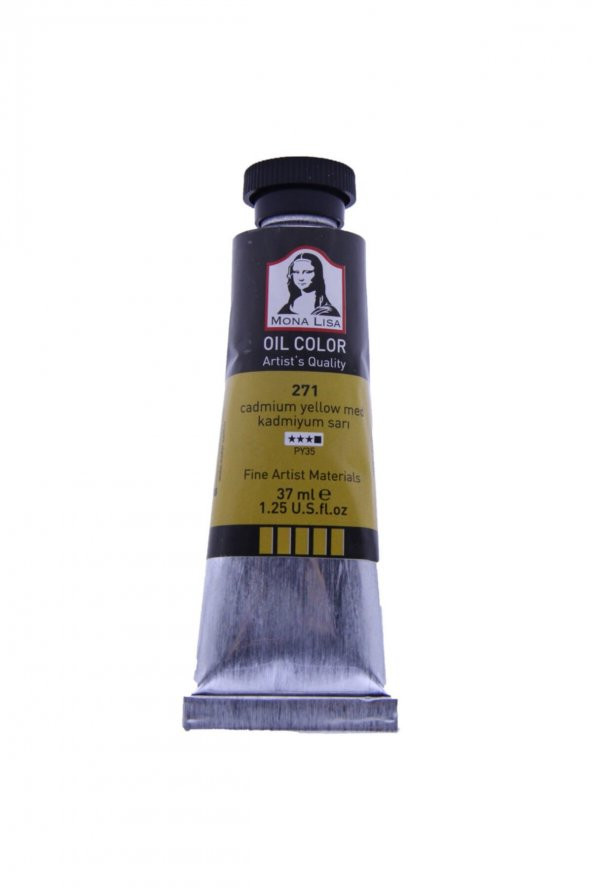 Mona Lisa Yağlı Boya 37 Ml Kadmiyum Sarı 271 ürün görseli 1