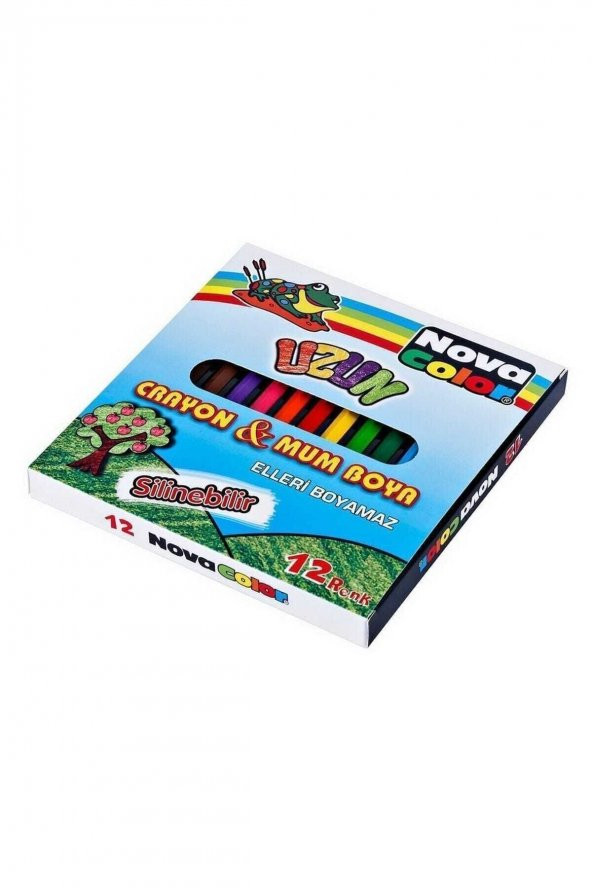 NOVA COLOR NC-2112 MUM BOYA 12 RENK UZUN ürün görseli 1