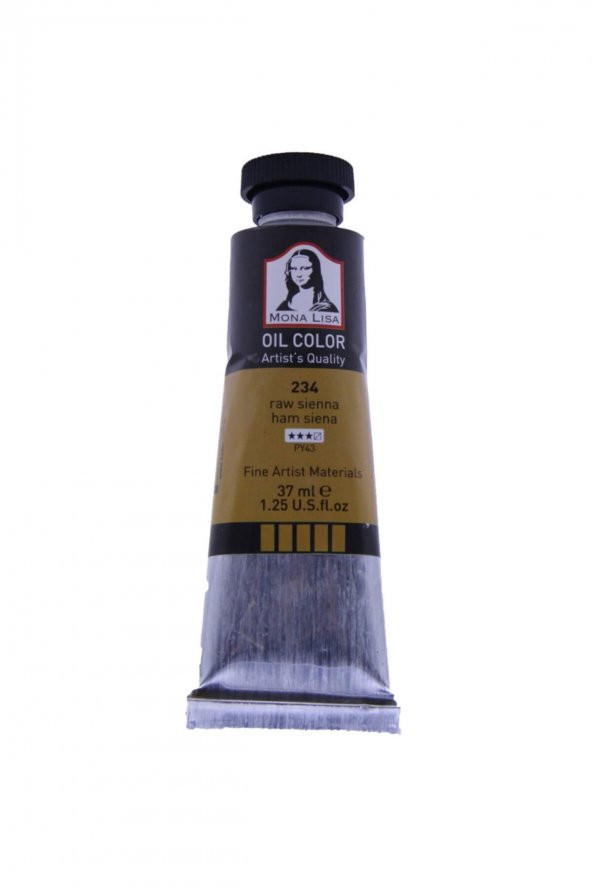 Südor Mona Lisa Yağlı Boya 37 Ml Ham Siena 234 ürün görseli 1