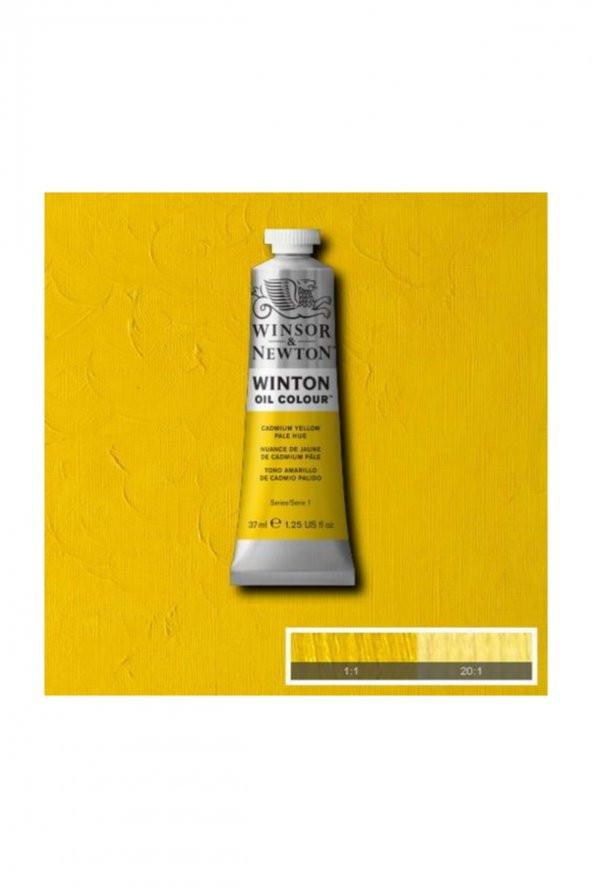 Winsor & Newton Winton Yağlı Boya 37 ml.  8 Cadmium Yellow Pale Hue ürün görseli 1