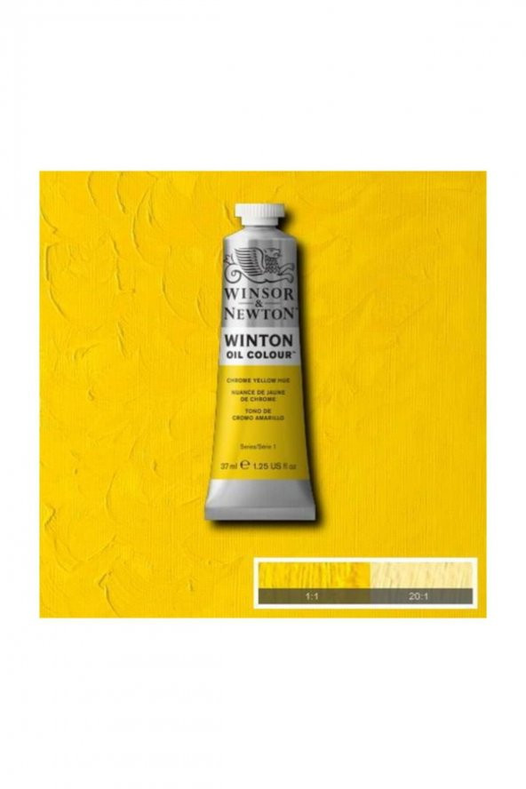 Winsor & Newton Winton Yağlı Boya 37 ml. 13 Chrome Yellow Hue ürün görseli 1