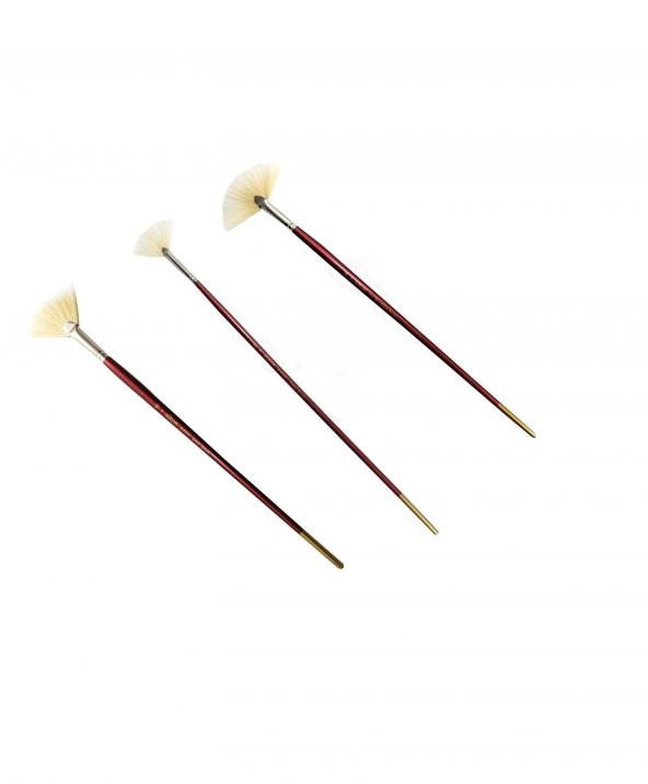 Südor Fırça Yelpaze Kıl Seri 113 3 lü Set ürün görseli 1