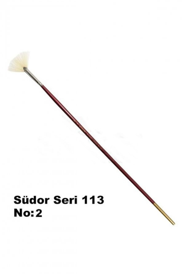 Südor Fırça Yelpaze Kıl Seri 113 No: 2 2 Adet ürün görseli 1