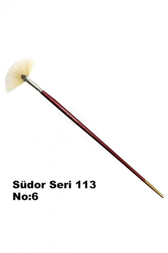 Südor Yelpaze Kıl Fırça 113/6 2 Adet ürün görseli 1