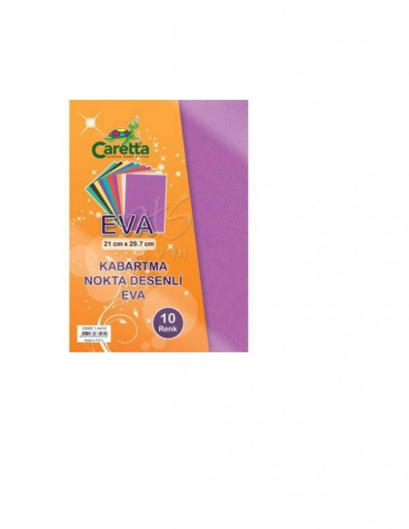 CARETTA EVA 1-A410 KABARTMALI NOKTA DESENLİ ürün görseli 1